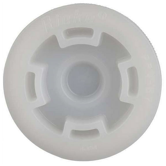 2PC ZoroSelect Drum Plug, 2 In., Polyethylene, EPDM Gasket