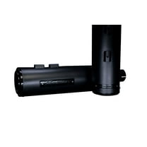 Rinehart Racing HP45 4.5″ Midnight Edition Slip-On Mufflers for 2017 & Later Harley Touring Models - 500-1103