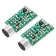 thumbnail image 2 of FM Transmitter Pickup Module, PCB 2pcs MIC  Sound Transmitter High Sensitivity Easy Wiring 0.7-9V  for FM Radio, 2 of 7