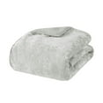thumbnail image 6 of Noaman King/Cal King Crushed Velvet Sherpa Reversible Comforter Set, Grey, Hypoallergenic, Machine Washable, 6 of 12