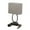 Grey, variant on Fwttom Wall Lamps, Bedside Table Lamp with 2 USB Charging Portsh & 2 Ac Sockets Press Lamp with Fabric Linen Shade for Living Room Bedroom Office Reading Work