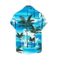thumbnail image 4 of Father Day Sale!Hawaiian Shirts for Men Vintage,Men's Short Sleeve Button Down Vintage Shirts,Hawaiian Casual Printed Beach Shirt Summer Regular Fit Top,Mens Floral Beach Shirts Wrinkle Free, 4 of 4