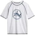 thumbnail image 6 of iXtreme Boys Rash Guard Set - 2 Piece UPF50+ Quick Dry Short Sleeve Swim Shirt & Swim Trunks for Boys, 6 of 7