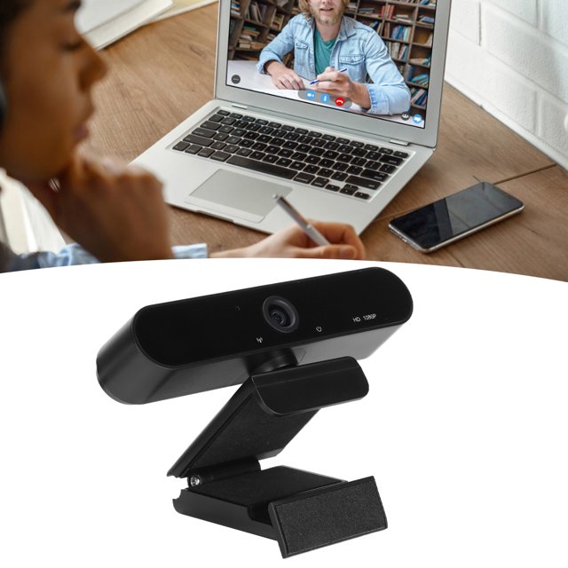 Garosa Caméra Web USB2.0 1080P Full HD avec Microphone Intégré