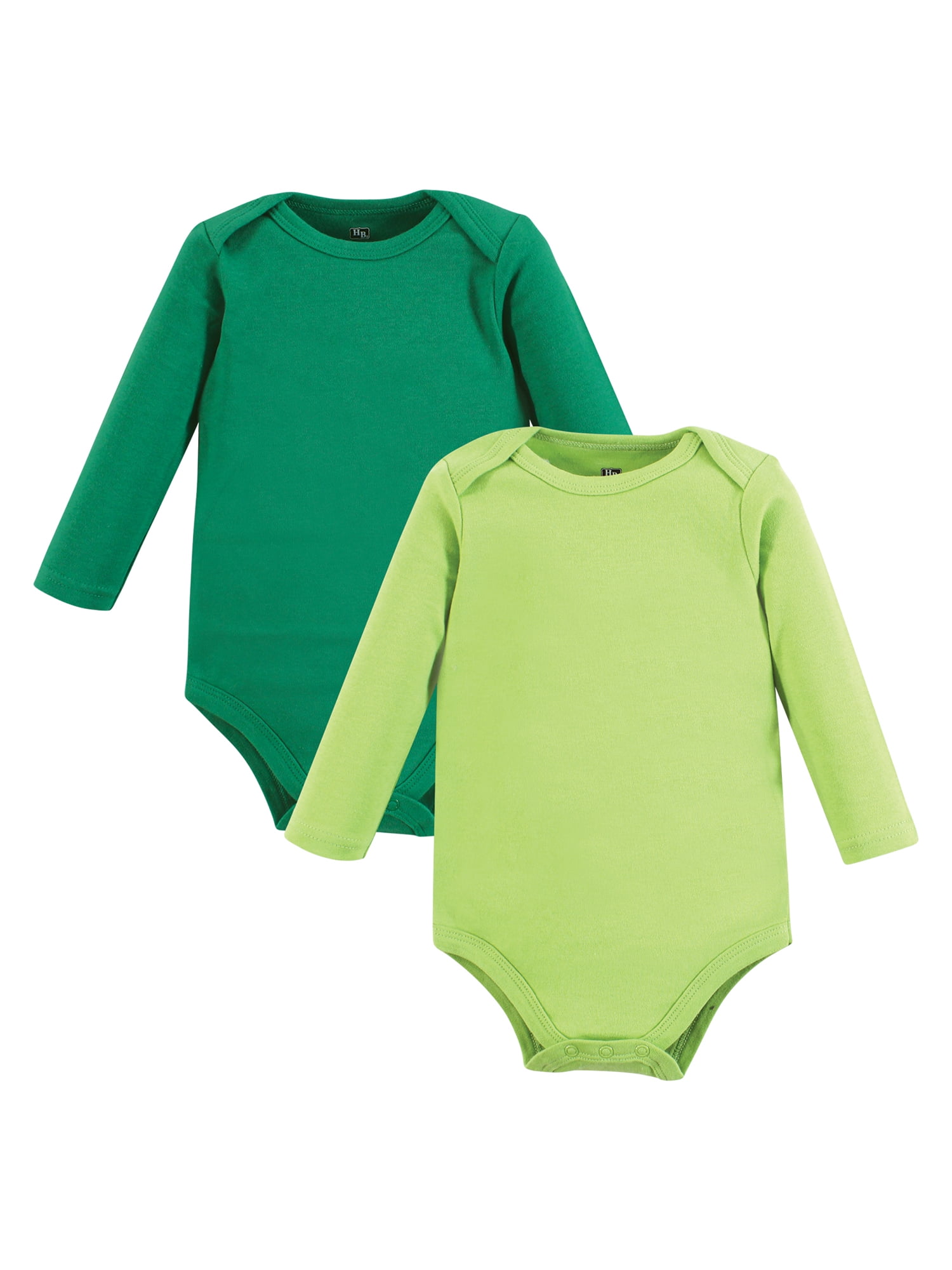 Hudson Baby Cotton Long Sleeve Bodysuit, 10-Pack, Newborn-18 Months