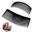 thumbnail image 5 of Honbay 12PCS Plastic French Side Hair Flexible Durable Hair Combs Strong Twist Comb Hair Clip Combs for Girls Women (29 Teeth, 3 Color), 5 of 5