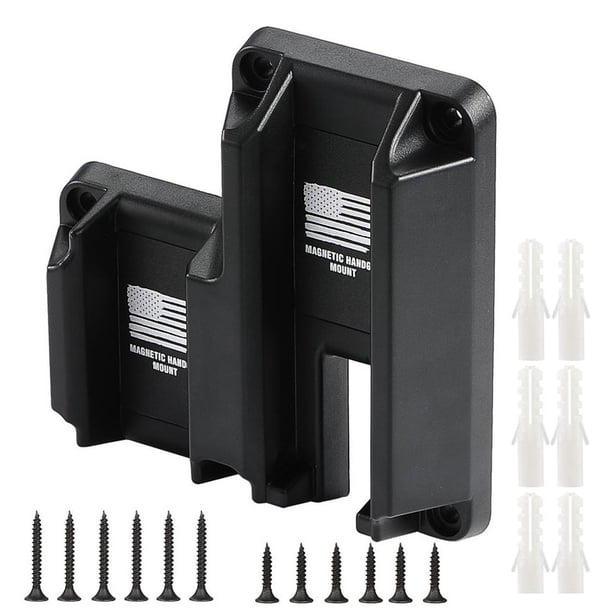 Imán De Pistola 2 En 1, Imán De Pistola De Extracción Rápida, Soporte De Pistola De Dos Plazas, Soporte Oculto Y Funda Para Coche, Camión, Oficina Guardurnaity OD013652-00