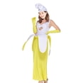 thumbnail image 3 of Vestido de disfraz de plátano, decorativo, para cosplay, para mujer, para club, escenario, espectáculo y evento. M, 3 of 9