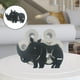 thumbnail image 4 of Soporte de papel higiénico de hierro, accesorio decorativo y divertido para el baño. Organizador de baño. 36.5x12x23.5cm, 4 of 6