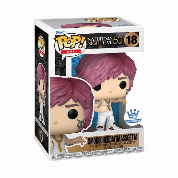 Funko POP! SmokeCheddaThaAssGetta – Saturday Night Live 50th Anniversary Limited Edition Vinyl Figure (4.1") #18