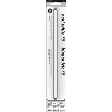 - GE 15987 8-Watt 12-Inch T5 Fluorescent Light Bulb, Cool White