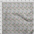thumbnail image 4 of oneOone Cotton Cambric White Fabric Floral Craft Projects Decor Fabric Printed By The Yard 42 Inch Wide, 4 of 5