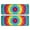 Rainbow Tie Dye, variant on Kitchen Rugs Sets Of 2,Rainbow Tie Dye Circular Pattern Anti Fatigue Kitchen Mat Rugs Non Slip Washable,Decorative Kitchen Floor Mats for Kitchen,Sink,Laundry,17"x47"+17"x47"