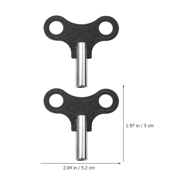 5pcs Clock Winding Keys Metal Clock Keys Clock Repair Kit Clock Winding Key Replacements