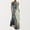 Blue, variant on Dresses for Graduation for Women Fashion V-Neck Sleeveless Summer Evening Party Printing Ladies Pocket Vest Long Dress Cottagecore Dress on Clearance