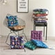 thumbnail image 2 of Nvzi 4pcs Cushion Garden Terrace Home Kitchen Office Thick Comfortable Cushion 15.74*15.74inch (Purple C), 2 of 5