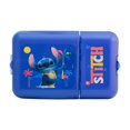 thumbnail image 1 of Contenedor de Alimentos Rectangular de Plástico, Lunch Box Escolar con 2 Divisiones, Diseño Stitch Live Action, 1 of 8