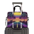 thumbnail image 2 of FORMRS 16" Laptop Bag Carrying Sleeve Case with Handle Travel Shoulder Briefcase, Neon Road, 2 of 8