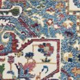 thumbnail image 7 of Nourison Global Vintage Bordered Traditional Ivory Navy 2'4" x 8' Area Rug, (8' Runner), 7 of 7