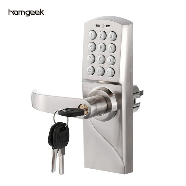 Homgeek Right/Left Handle Intelligent Electronic Antitheft Lock Digital Code Keyless Keypad