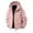 Pink, variant on Kukoosong Men's Lightweight Bomber Jacket Causal Zipper Hooded Windbreaker Stormtrooper Jacket