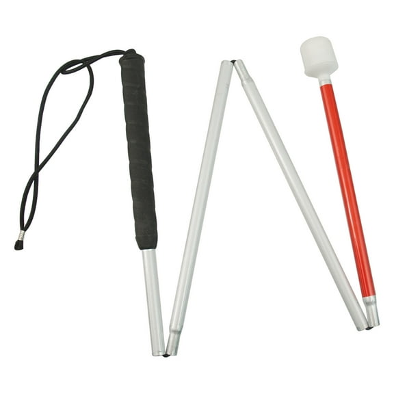 Europa Folding Cane with Reizen Marshmallow Hook Tip- 48-in.