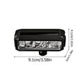 thumbnail image 3 of CZSCPDAW USB Rechargeable Bike Light 1800 Lumens, IPX5 Bicycle Headlight with Power Bank Function, 4 Modes (Low/high/all/flash), 3 of 9