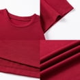thumbnail image 3 of Camiseta para mujer Salvador SG de manga corta poliéster uso diario viaje, 3 of 7