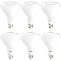 Sunco 6 Pack BR40 LED Light Bulbs, Indoor Flood Lights, Recessed Can Light Bulb, 1400 LM, 17W (100W Equivalent), 4000K Cool White, Dimmable, E26 Base, for Home, Bedroom, Kitchen UL