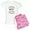 With Pink Camo Pant, variant on - Grandma Knitting Joke Pajamas - Women's Short Sleeve Print T-Shirt and Pants Light Cotton Pajama Set