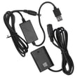 thumbnail image 4 of NP-FW50 Dummy Battery, Plug And Play Portable USB To NP-FW50 Dummy Battery Multiple Protection Durable Plastic Heat Dissipation  For A7 For A7R For A7S, 4 of 8