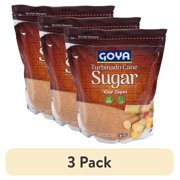 (3 pack) Goya Turbinado Cane Sugar, 2 lb