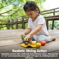 thumbnail image 5 of PlanToys® Wooden Assorted Vegetable Set | Montessori Play Food for Toddler | Includes Tomato, Mushroom, Shallot, Bell Pepper & Cucumber with Tray & Knife | Eco-Friendly Pretend Cooking & Roleplay Toy, 5 of 9