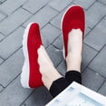 thumbnail image 4 of NOKIO Women'S Breathable Sneakers Women'S Walking Shoes Women'S Supportive Workout Shoes Fashion Summer Women Sneakers Mesh Breathable Comfortable Lightweight Slip On Shallow Mouth, 4 of 9