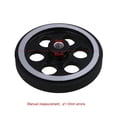 thumbnail image 2 of 2pcs 200X6mm Industrial Aluminum Rubber Measuring Rotary Encoder Meter Wheel, 2 of 6