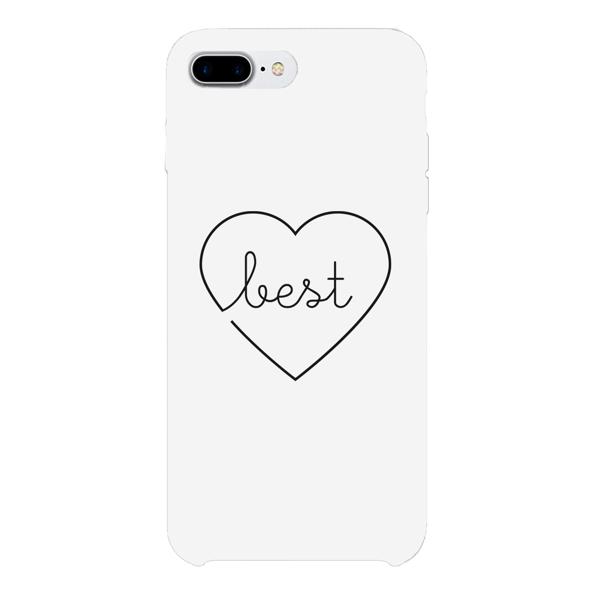 Best Babes Left White Cute Best Friend Phone Case For Iphone 7 Plus Walmart Com