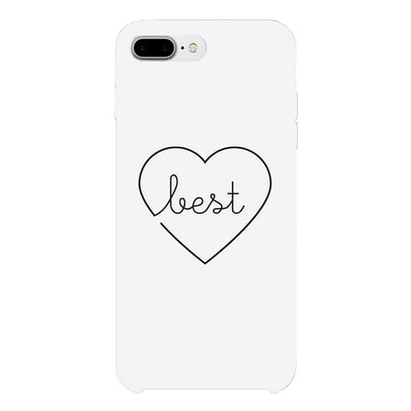 Best Babes-Left White Cute Best Friend Phone Case For iPhone 7 (Cute Best Friend Iphone Cases)