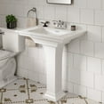 thumbnail image 3 of American Standard Town Square S 4 in. Faucet Hole Pedestal Sink Top Only in White, 3 of 6