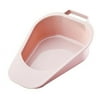 Carex Fracture Bed Pan, Retail Boxed, Disposable, Comes with Handle, 47.3 oz Capacity