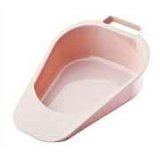 Carex Fracture Bed Pan, Retail Boxed, Disposable, Comes with Handle, 47.3 oz Capacity