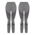 thumbnail image 3 of 2Pc 3D Anti Cellulite Leggings Full Length Buttery Soft Yoga Pants Tummy Control Compression Pants Sculpting Yoga Fitness Pants Scrunch Butt Lifting Leggings Booty Butt Lifting Leggings S-L, 3 of 3