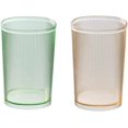 thumbnail image 1 of Kunmingshisd（70x60x102mm)Juego de 2 vasos irrompibles, vasos de baño, soporte de plástico para cepillos de dientes, vasos de baño, soporte para brochas de maquillaje., 1 of 4