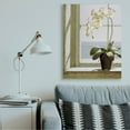thumbnail image 2 of Stupell Industries White Orchid in Window Realistic Coastal Painting Canvas Wall Art Design by Zhen-Huan Lu, 36" x 48", 2 of 6
