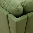 thumbnail image 4 of Hommoo Sofa Set,Massa Flannel 4-Piece Couch Living Room Sofa Set,Sectional Couches for Living Room,Apple-Green, 4 of 9