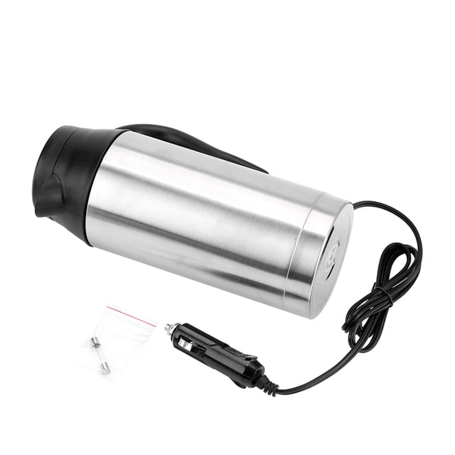 Hervidor de agua portátil de 750 ml y 24 V para coche, camión, coche, té y café.
