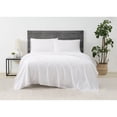 thumbnail image 5 of Cannon Solid Percale White 4 Piece King Sheet Set, 5 of 5