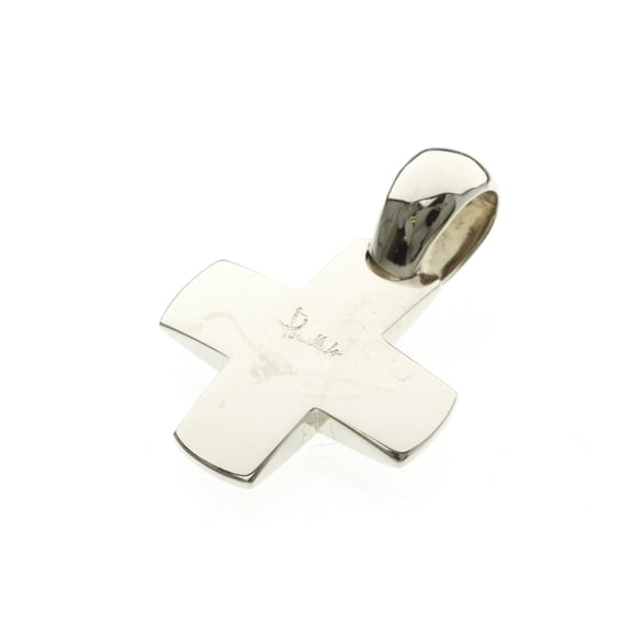 Pre-Owned Pomellato Cross Top Charm White Gold (18K) No Stone Men,Women Fashion Pendant...