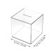 thumbnail image 2 of Bote de Ahorro Acrílico Transparente para Escritorio - Diseño Cubo 12X12X12CM, Ideal para Fiestas y Decoración del Hogar, 2 of 6