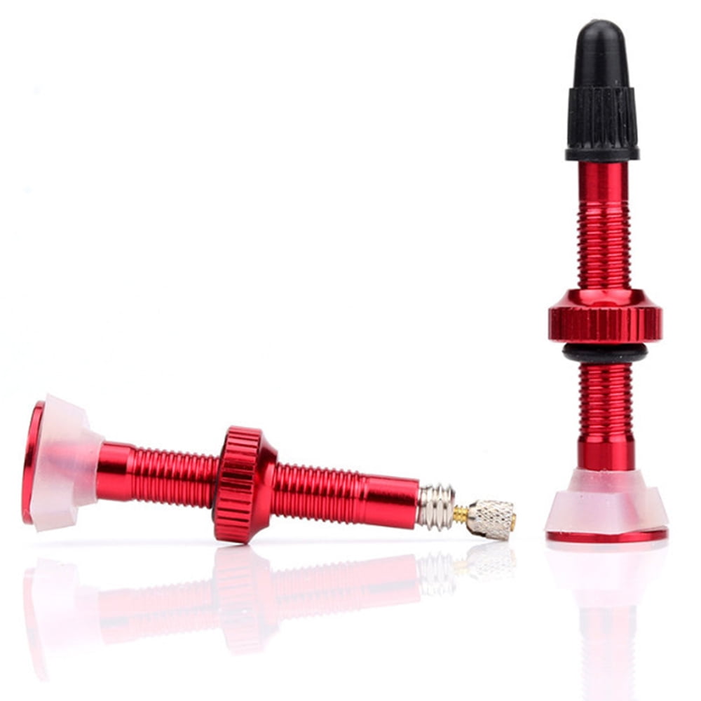 2pcs Tubeless Presta Valve Stems MTB Road Bike Extender Component Accessories