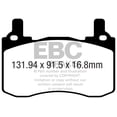 thumbnail image 3 of EBC Brakes Greenstuff 2000 Series Sport Brake Pad Set, 3 of 9